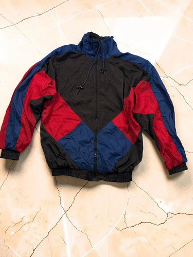 Vintage windbreaker schwarz - windbreaker, m
