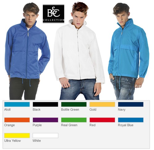 Regenjacke sirocco herren - regenjacke, b&c