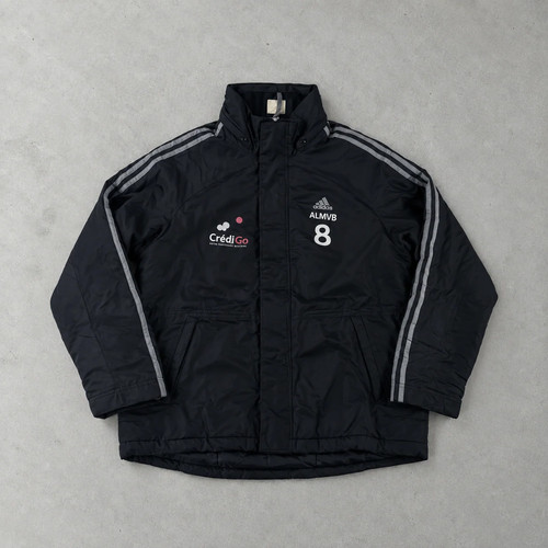Y2k adidas jacket - jacket, black
