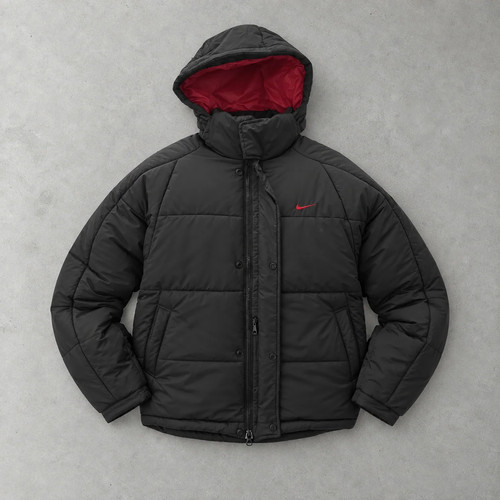 2000 nike puffer jacket black - puffer,