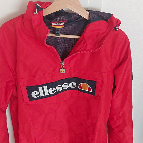Ellesse windbreaker jacke - ellesse, rot