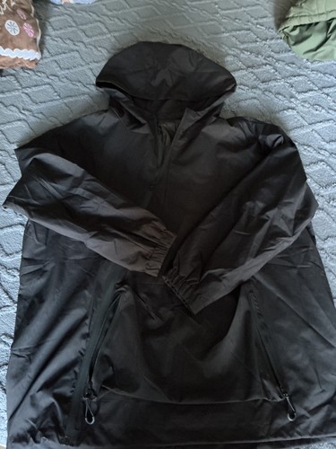 Schwarzer windbreaker damen - schwarzer,