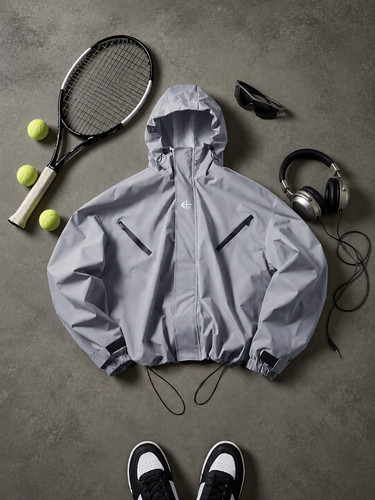 Herren outdoor jacke grau - herren,